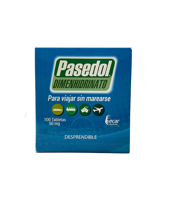 PASEDOL 50 MG CAJA X 100 TABLETAS